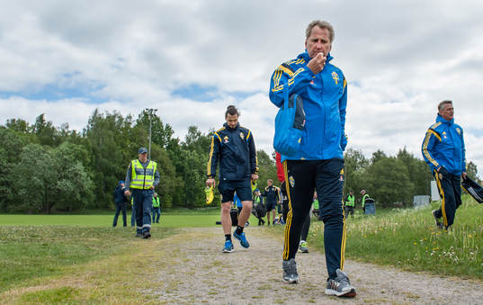 Sveriges förbundskapten Erik Hamrén