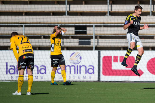 AIKs Marcus West jublar