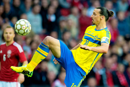 Sveriges Zlatan Ibrahimovic