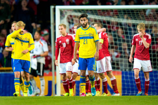 Sveriges Jimmy Durmaz deppar