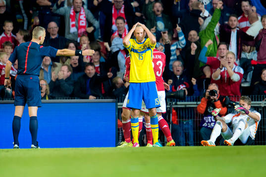 Sveriges Andreas Granqvist deppar