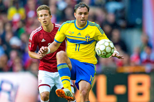 Sveriges Johan Elmander