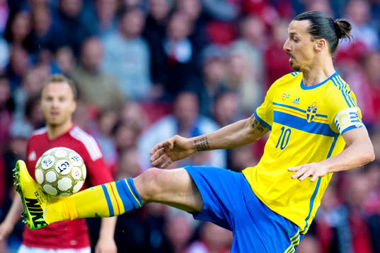 Sveriges Zlatan Ibrahimovic