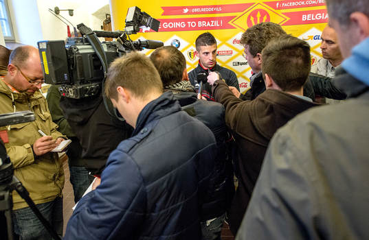 Bläddra bland fler bilder av Fotboll, Belgien, träning