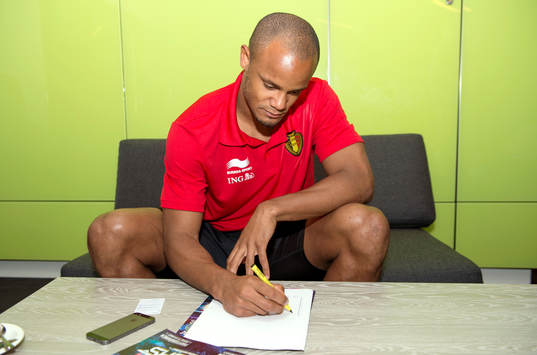 Belgiens Vincent Kompany