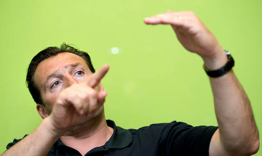 Belgiens förbundskapten Marc Wilmots
