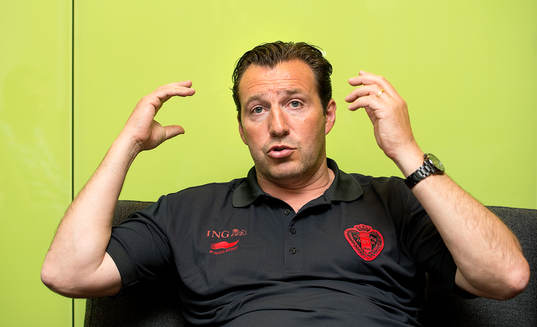 Belgiens förbundskapten Marc Wilmots