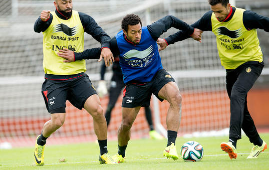 Belgiens Moussa Dembélé