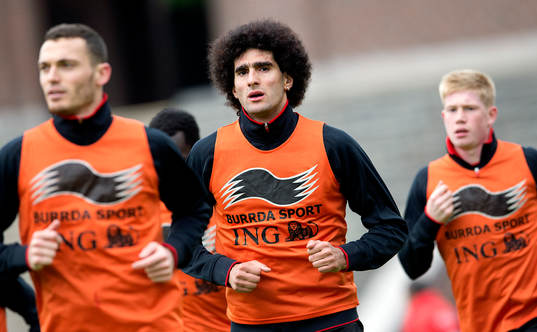 Belgiens Marouane Fellaini