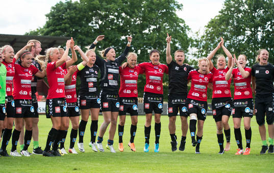 Kristianstad dansar segerdans i matchen i semifinalen i
