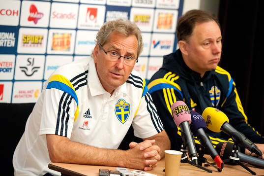 Sveriges förbundskapten Erik Hamrén