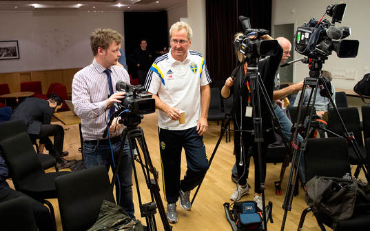 Sveriges förbundskapten Erik Hamrén