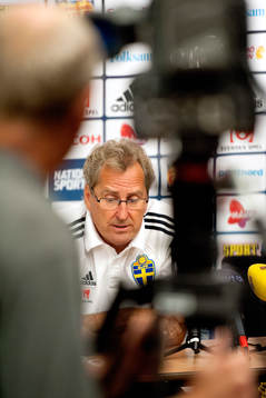 Sveriges förbundskapten Erik Hamrén