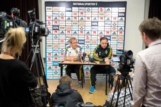 Sveriges förbundskapten Erik Hamrén