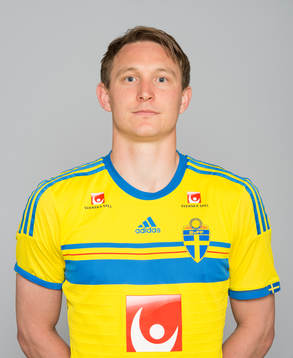 Sveriges fotbollsspelare Kim Källström