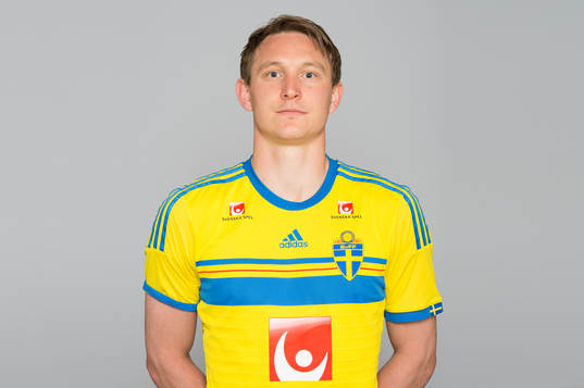 Sveriges fotbollsspelare Kim Källström