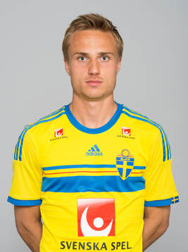 Sveriges fotbollsspelare Pierre Bengtsson