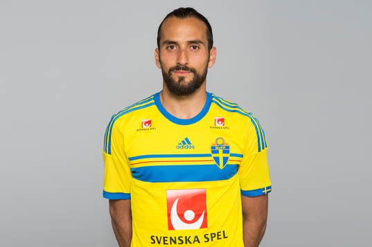 Sveriges fotbollsspelare Erkan Zengin