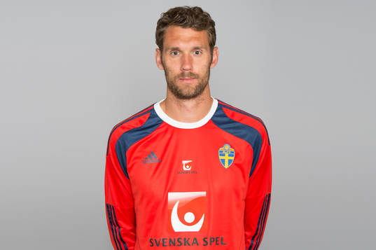 Sveriges fotbollsspelare Andreas Isaksson