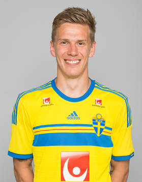 Sveriges fotbollsspelare Pontus Wernbloom
