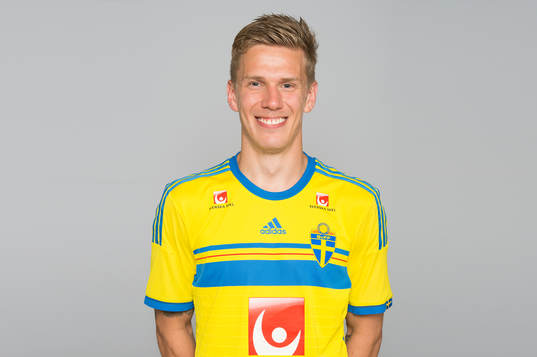 Sveriges fotbollsspelare Pontus Wernbloom