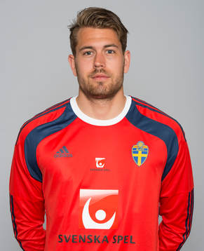 Sveriges fotbollsspelare Kristoffer Nordfeldt