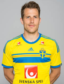 Sveriges fotbollsspelare Tobias Hysén