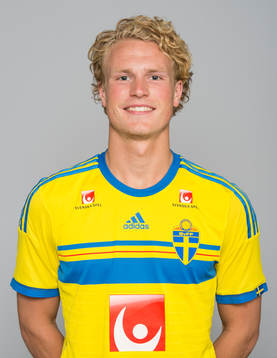Sveriges fotbollsspelare Oscar Hiljemark