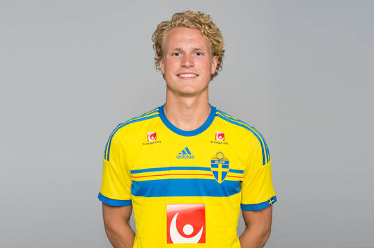 Sveriges fotbollsspelare Oscar Hiljemark