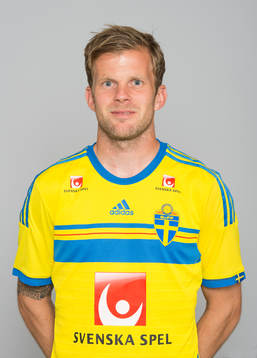 Sveriges fotbollsspelare Mikael Antonsson