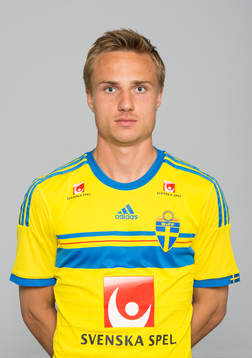 Sveriges fotbollsspelare Pierre Bengtsson
