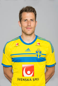 Sveriges fotbollsspelare Tobias Hysén