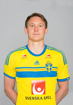 Sveriges fotbollsspelare Kim Källström