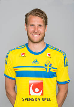 Sveriges fotbollsspelare Ola Toivonen