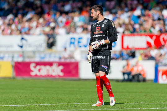 Halmstads målvakt Stojan Lukic