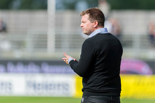 Halmstads tränare Jens Gustafsson