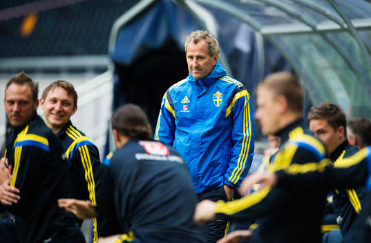 Förbundskapten Erik Hamrén