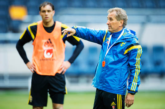 Förbundskapten Erik Hamrén