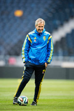 Förbundskapten Erik Hamrén