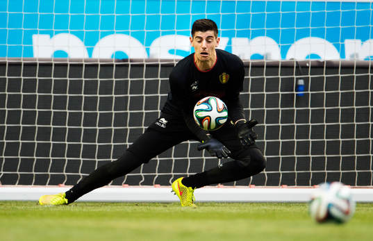 Målvakten Thibaut Courtois