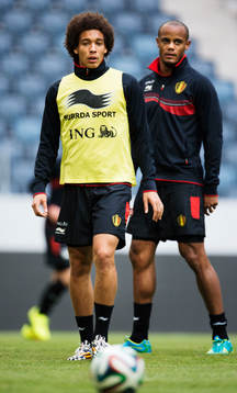 Axel Witsel och Vincent Kompany
