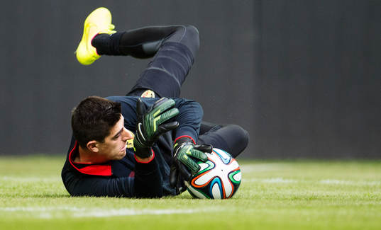 Målvakten Thibaut Courtois