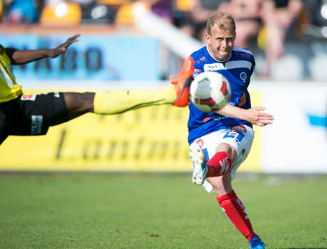 Åtvidabergs Kristian Bergström i matchen i allsvenskan