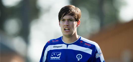 Åtvidabergs Victor Sköld i matchen i allsvenskan mellan