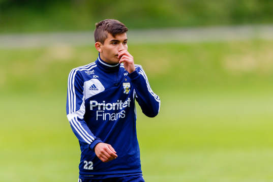 IFK Göteborgs Martin Zanjanchi Johansson