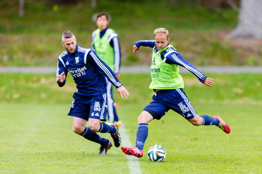 IFK Göteborgs Kjetil Waehler och Robin Söder