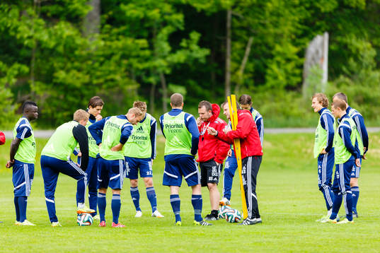 IFK Göteborgs tränare Mikael Stahre och assisterande
