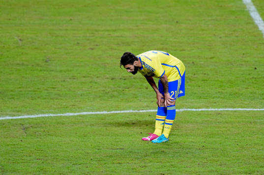 Sveriges Jimmy Durmaz deppar
