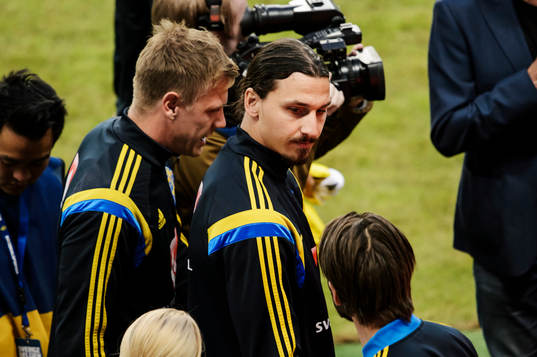 Sveriges Zlatan Ibrahimovic