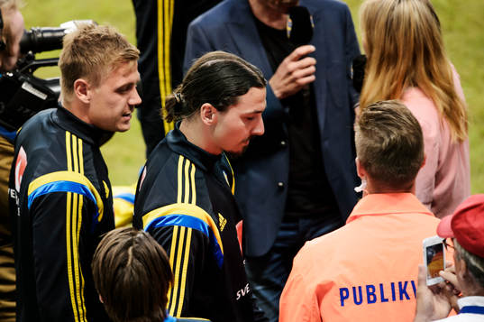 Sveriges Zlatan Ibrahimovic